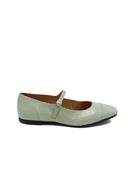 SAN REMO GREEN BALLET FLATS
