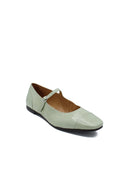 SAN REMO GREEN BALLET FLATS