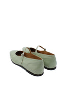 SAN REMO GREEN BALLET FLATS