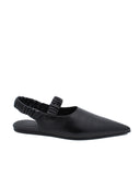 BIARRITZ BLACK BALLET FLATS