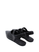BIARRITZ BLACK BALLET FLATS