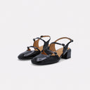 SANTORINI BLACK PATENT