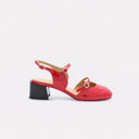 SANTORINI RED PATENT