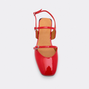 SANTORINI RED PATENT