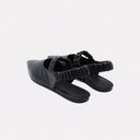 BIARRITZ BLACK BALLET FLATS