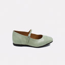 SAN REMO GREEN BALLET FLATS