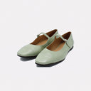 SAN REMO GREEN BALLET FLATS