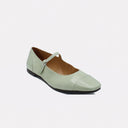 SAN REMO GREEN BALLET FLATS