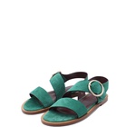 24SG03L3 CANNES GREEN SUEDE
